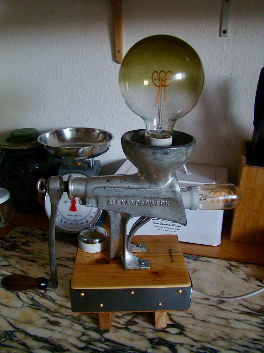 Lampe du Boucher style EDISON