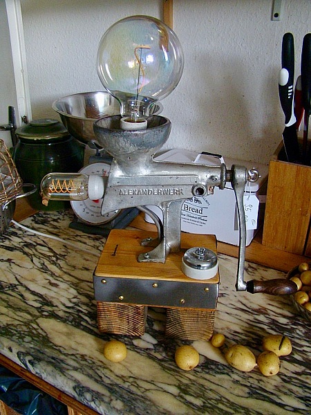 Lampe du Boucher style EDISON