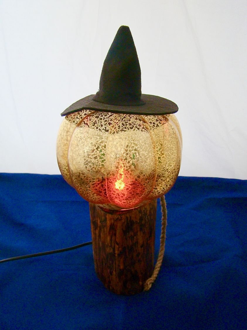 Lampe Citrouille d'Halloween 