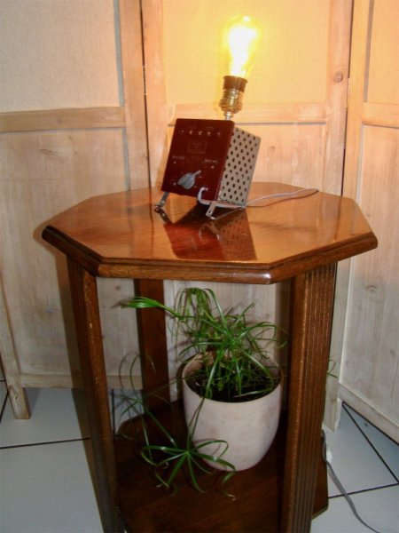 Lampe Steampunk r&eacute;tro futur 2