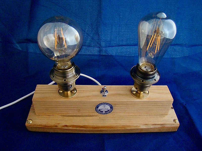 Lampe style EDISON steampunk 