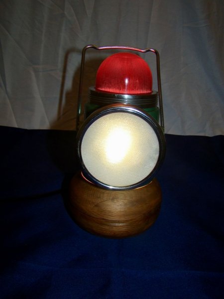 Lanterne d&eacute;co de bureau.