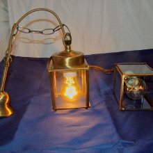 Petites lanterne à suspendre en cuivre