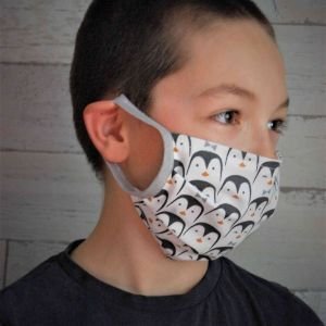 Masque protection enfant en tissu