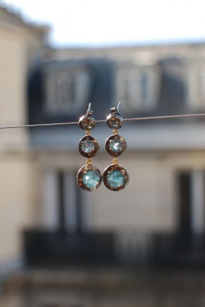 Boucles d'Oreilles Rondes de Télémaque