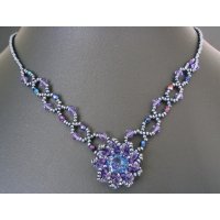 Tutorial : Syros Iridescent blue Necklace instructions