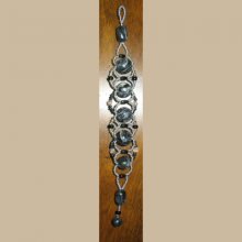 Bracelet noir-gris-blanc