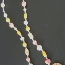 Collier fimo agrumes