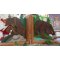 Serre-livres en bois Ours