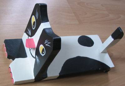 Serre-livres Chat