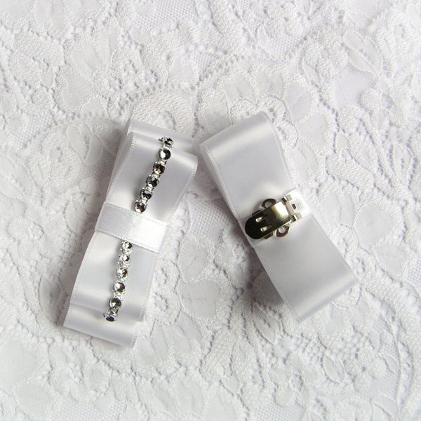 bracelet dentelle guipure blanche accessoire mariage romantique