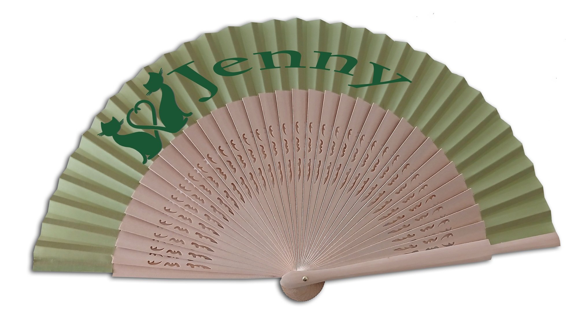 Bois ajour&eacute; et coton peint &agrave; la main