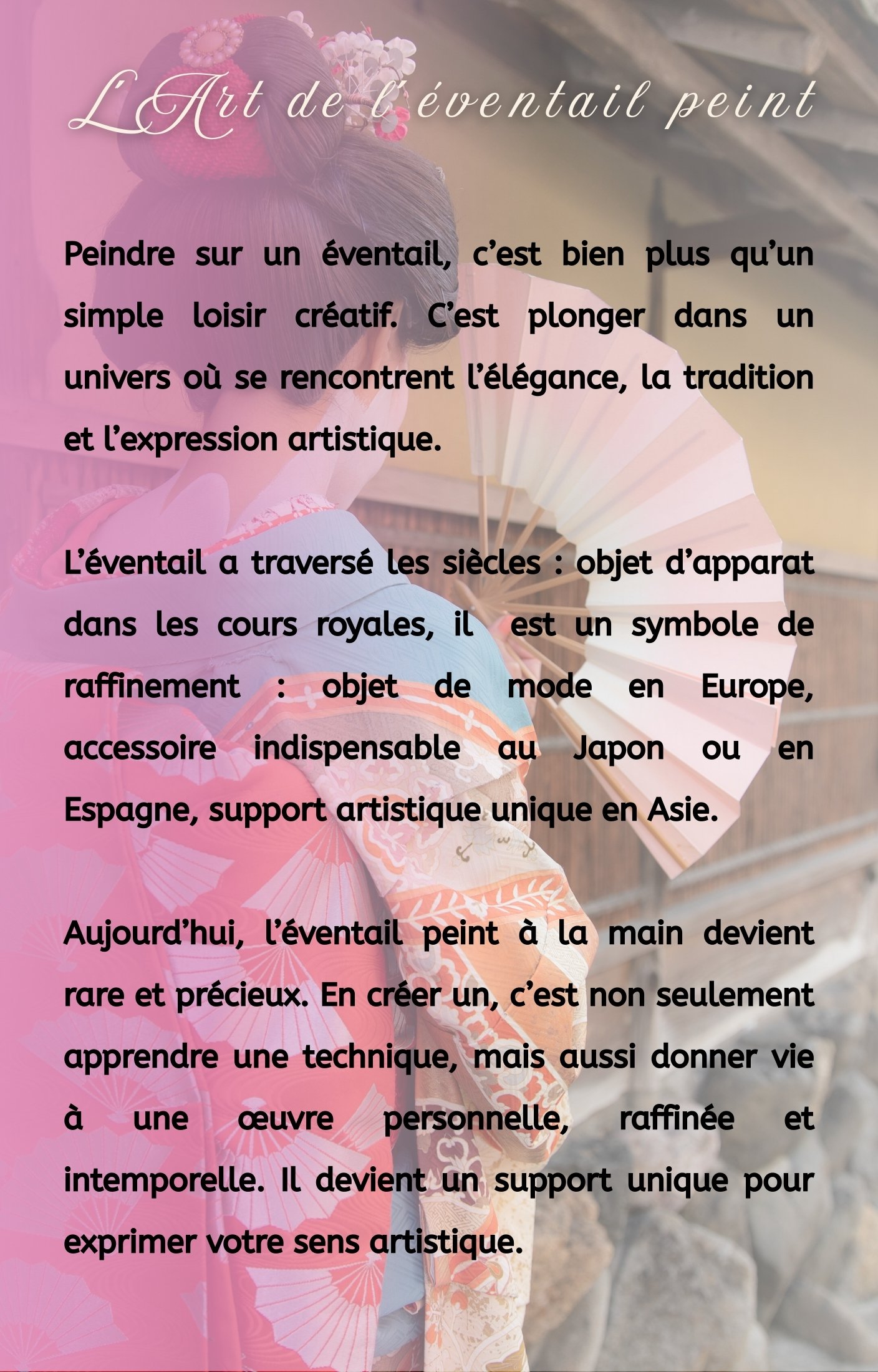 Guide complet et inspirant pour d&eacute;butants et passionn&eacute;s. Peindre sur &eacute;ventails