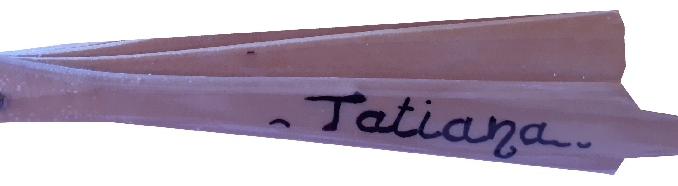 Mon premier &eacute;ventail en coton dessin&eacute; et peint &agrave; la main "Cocci mini"