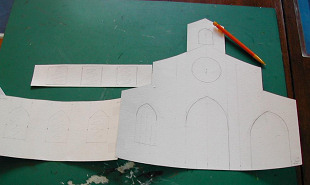 Fabrication de l'église