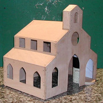 Fabrication de l'église