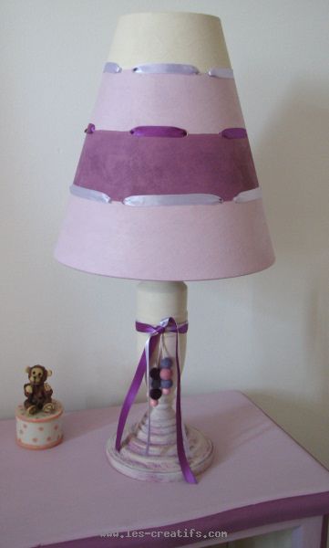 Lampe de chevet bébé fille