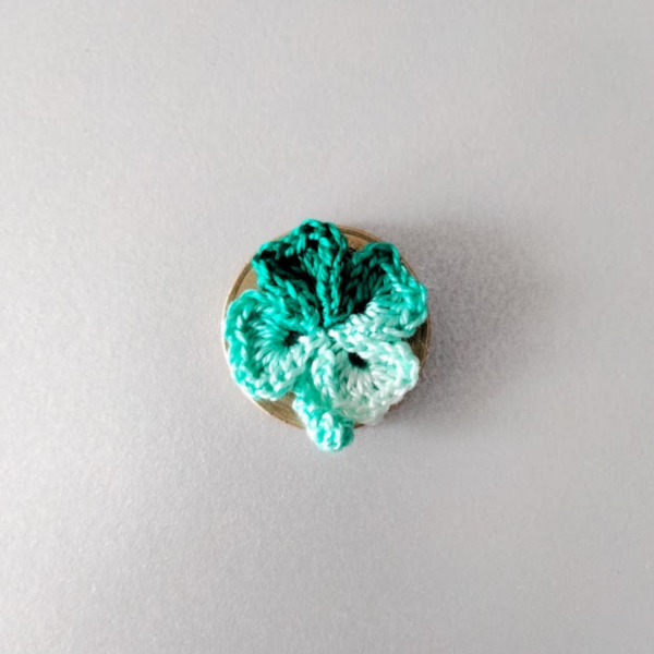Trèfle à 4 feuilles - du blanc au vert menthe
