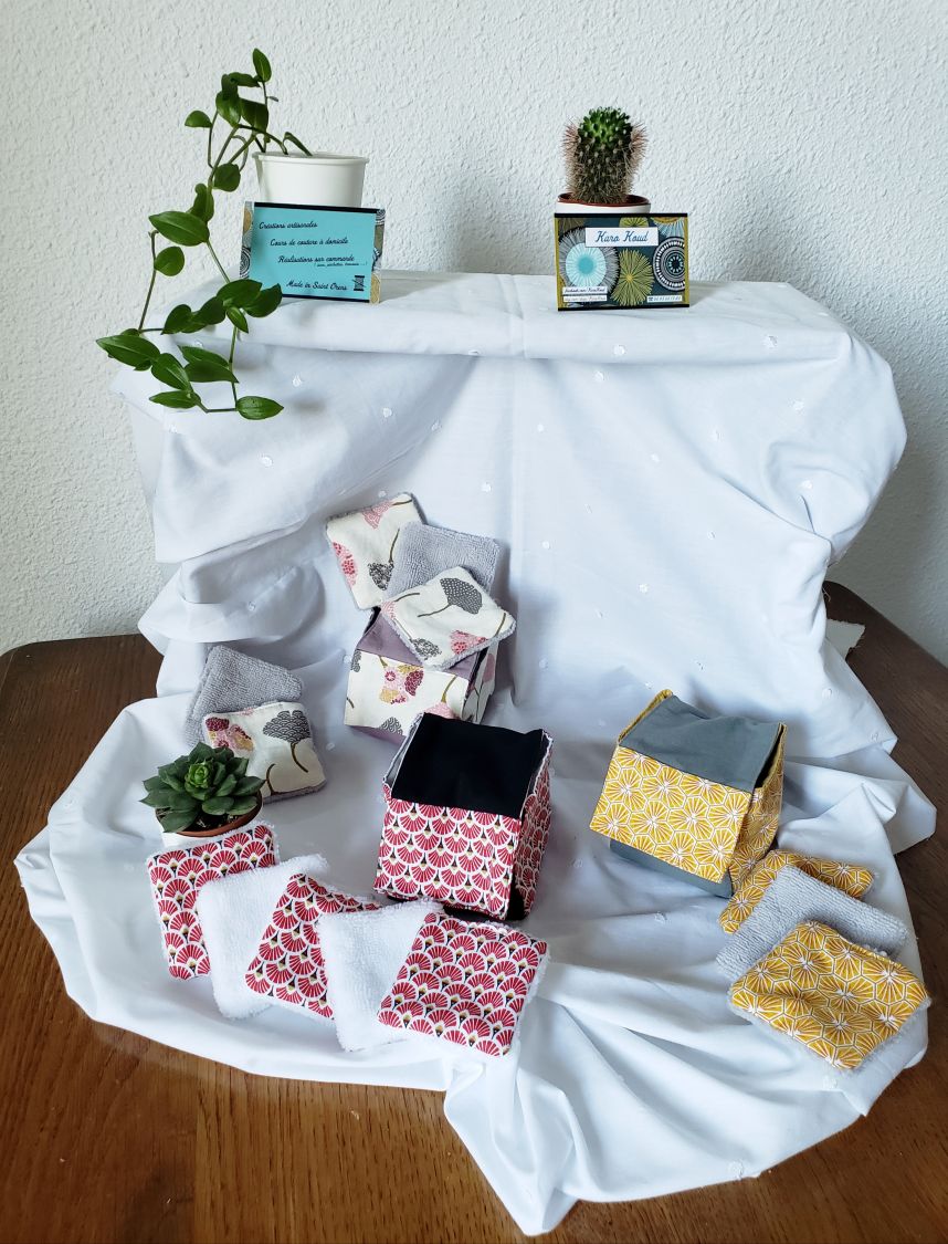lingettes démaquillantes lavables