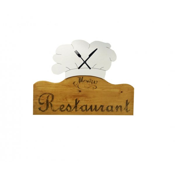 Horloge restaurant la  toque du chef sapin