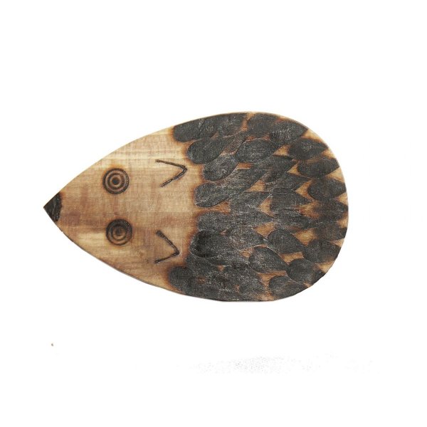 Ouvre bouteille / décapsuleur en bois de hêtre model : hérisson