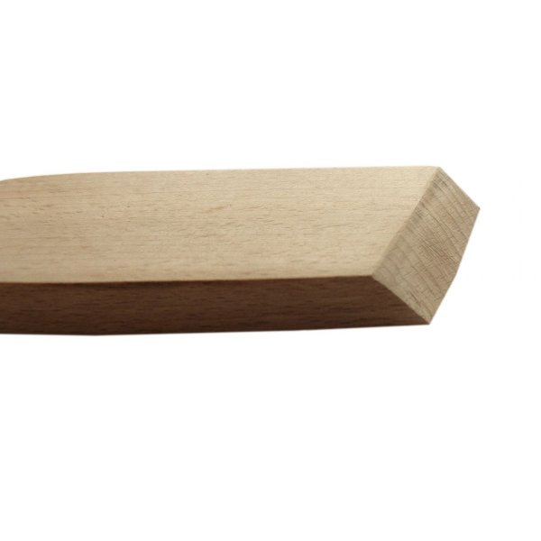 Spatule biseauter biais en bois épais model flèche 