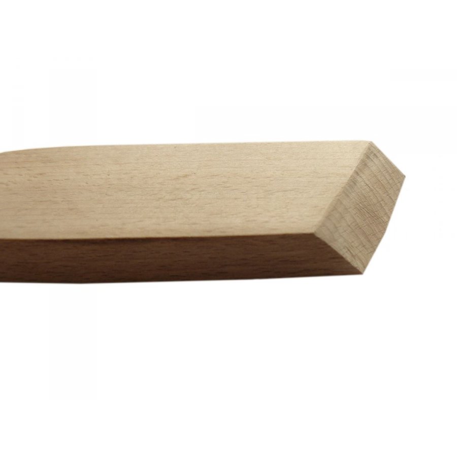 Spatule biseauter biais en bois épais model flèche 
