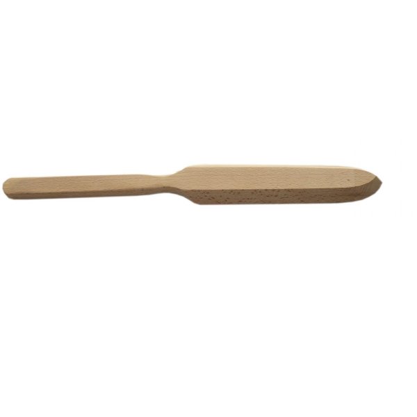 Spatule a crêpe Ø 20 long manche en bois 39 cm