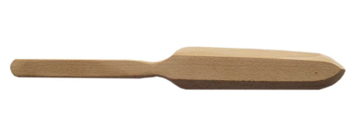 Spatule a crêpe Ø 20 long manche en bois 39 cm