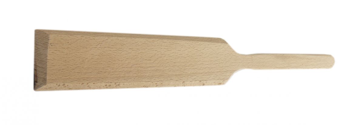 Spatule a crêpe Ø 23 pour crêpière en bois épais 44cm