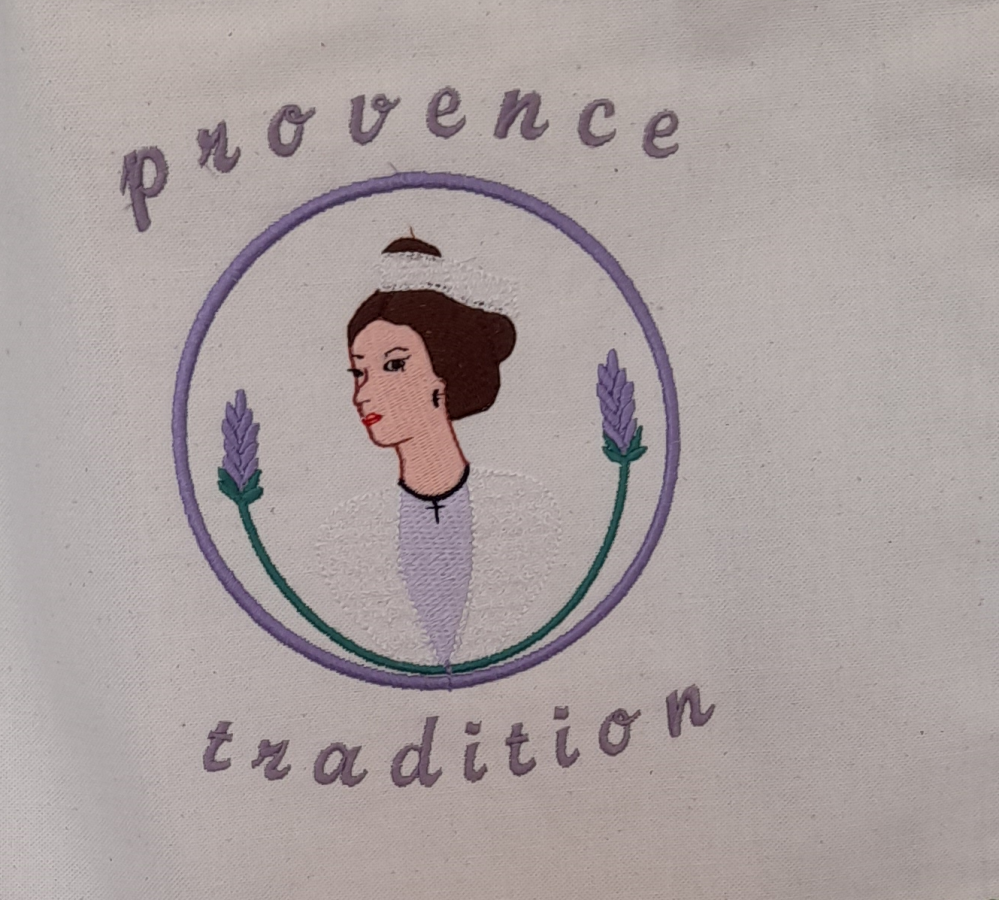 sac à pain modulable thème " Provence "