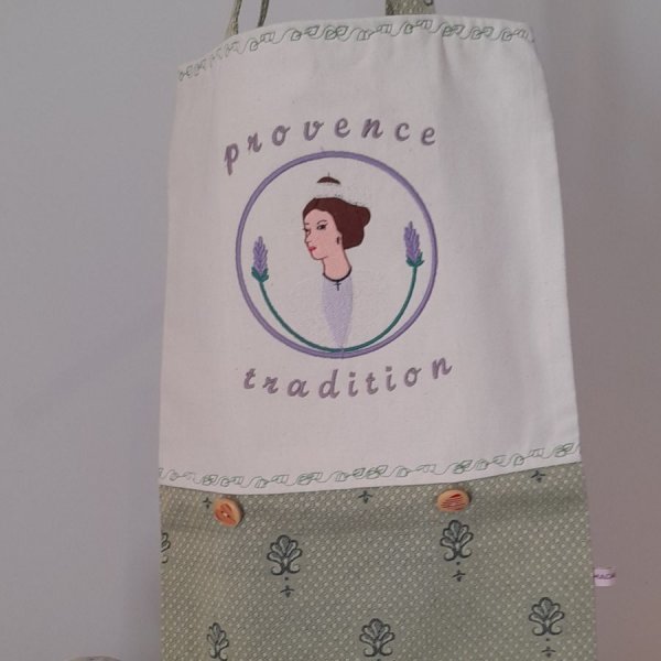 sac à pain modulable thème " Provence "