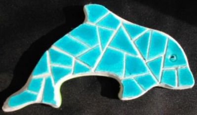 Kit mosaïque/puzzle "DAUPHIN "