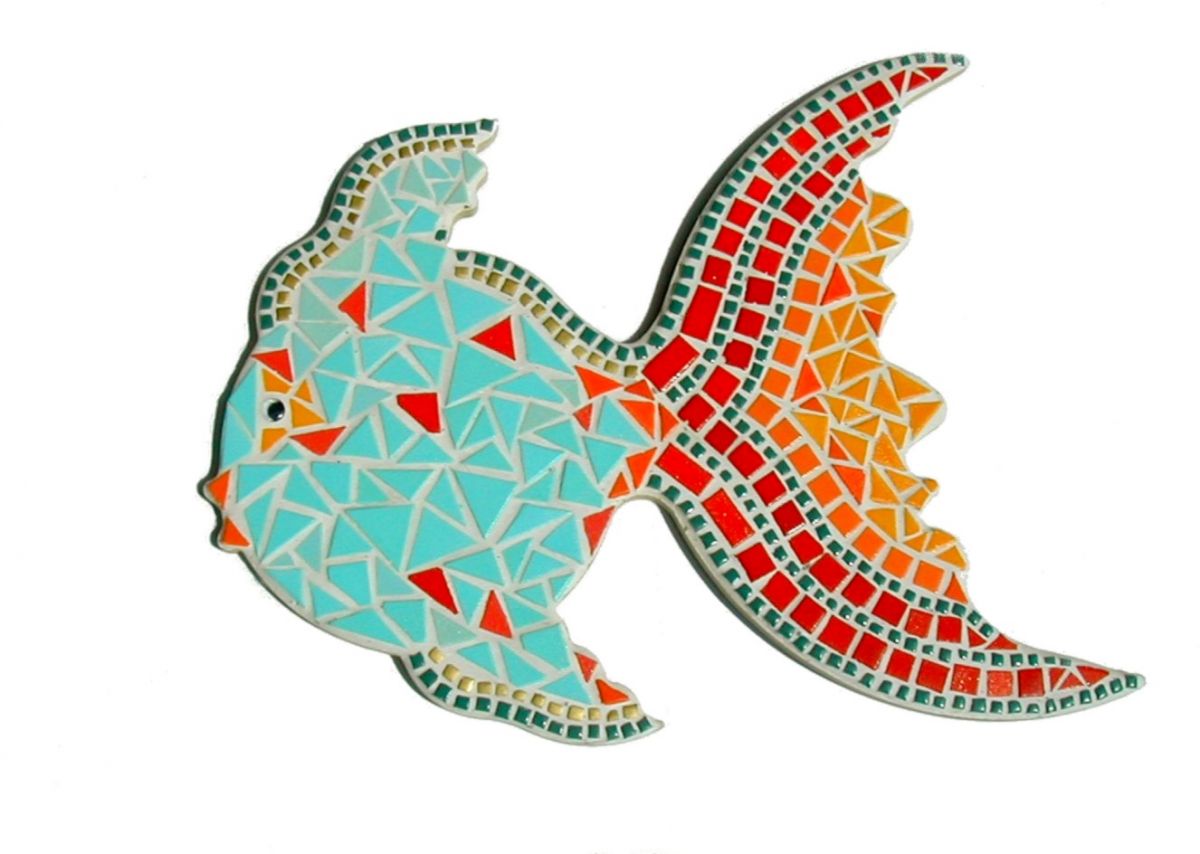   DIY Coffret Mosaïque kit "Poisson PIEROU"