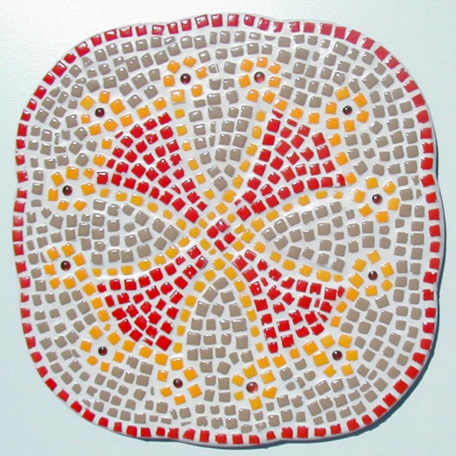 Kit mosaïque "Deco murale Croix occitane" 