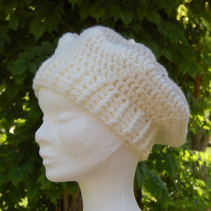 Béret enfant bicolore taupe et crème