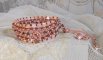 Bracelet Rose Royale avec des perles Tila Rose, des facettes et des perles nacrées en cristal de Swarovski