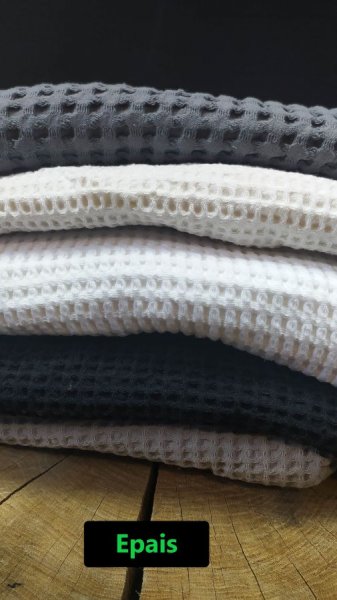 Torchon &agrave; clipser en tissu Oeko-Tex / pour mains, vaisselle, surfaces