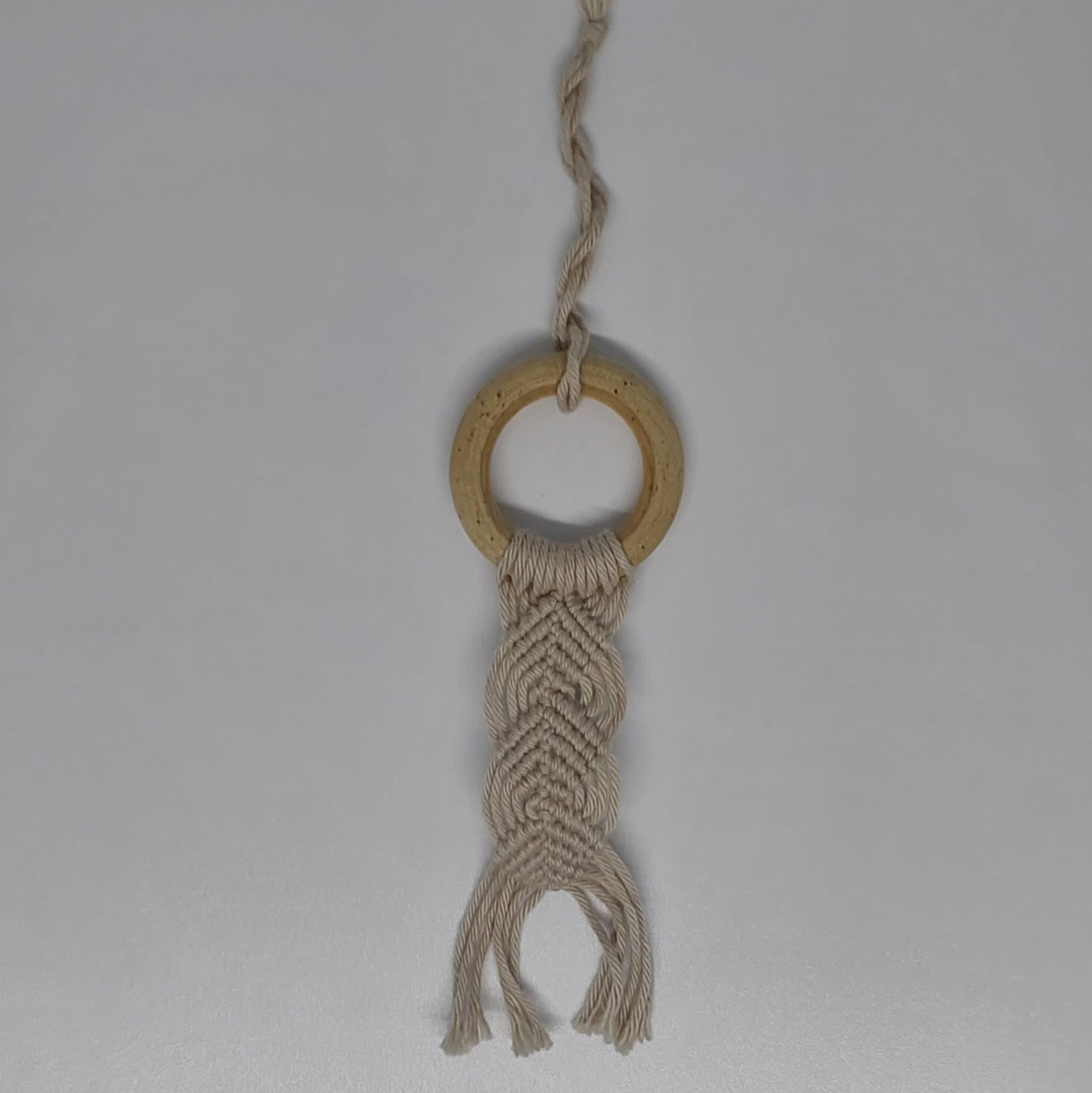 Bijoux de sac en Macram&eacute;