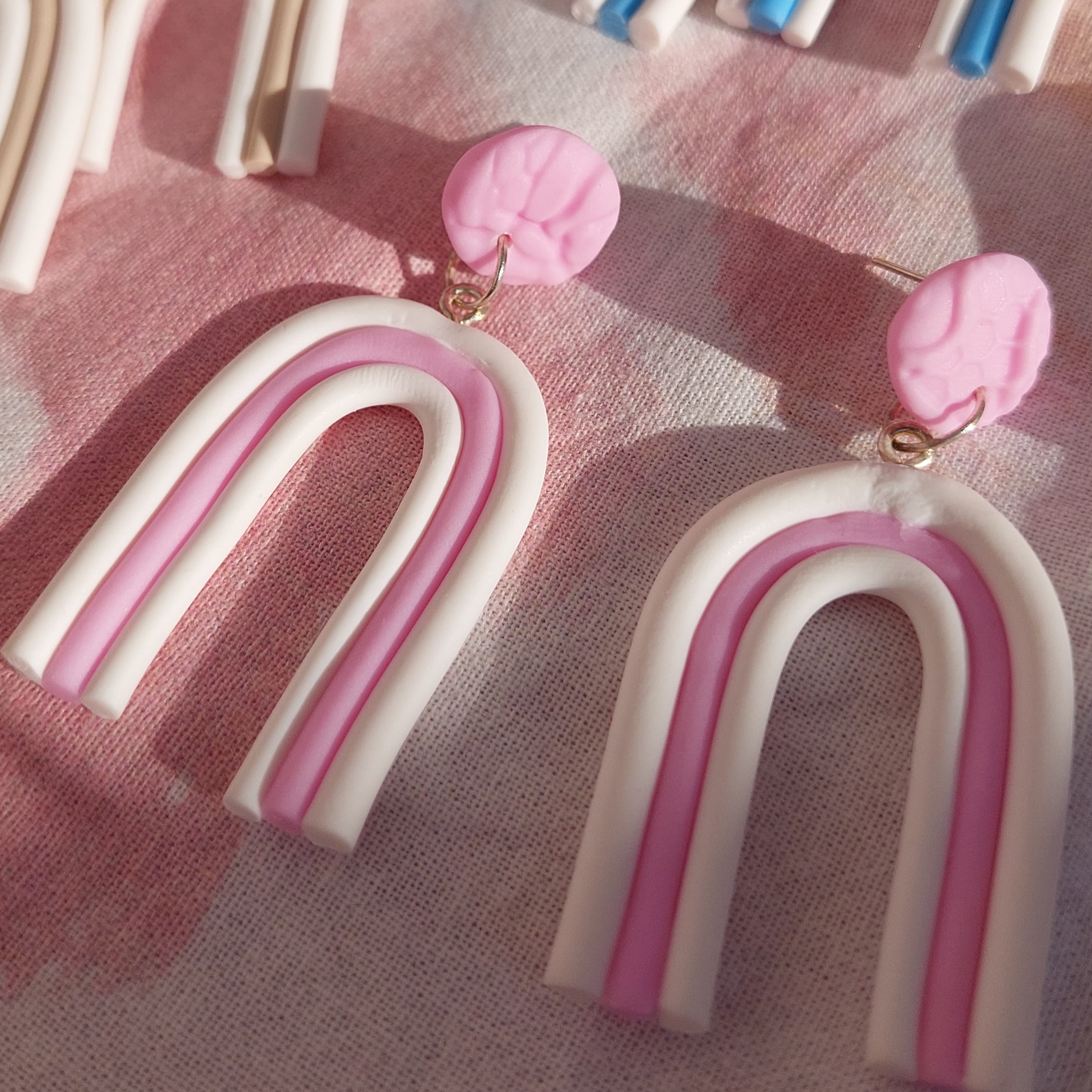Boucles d'oreilles pendantes - Iridis Candy