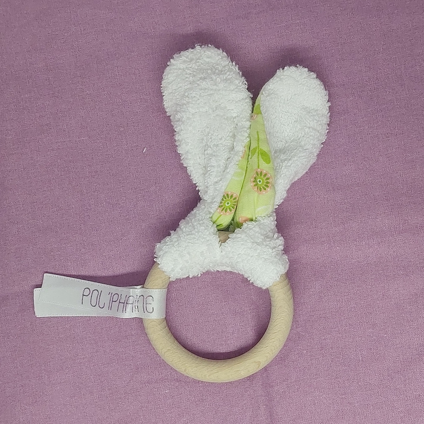 D&eacute;co oreilles de lapin pour chambre d'enfant Vert