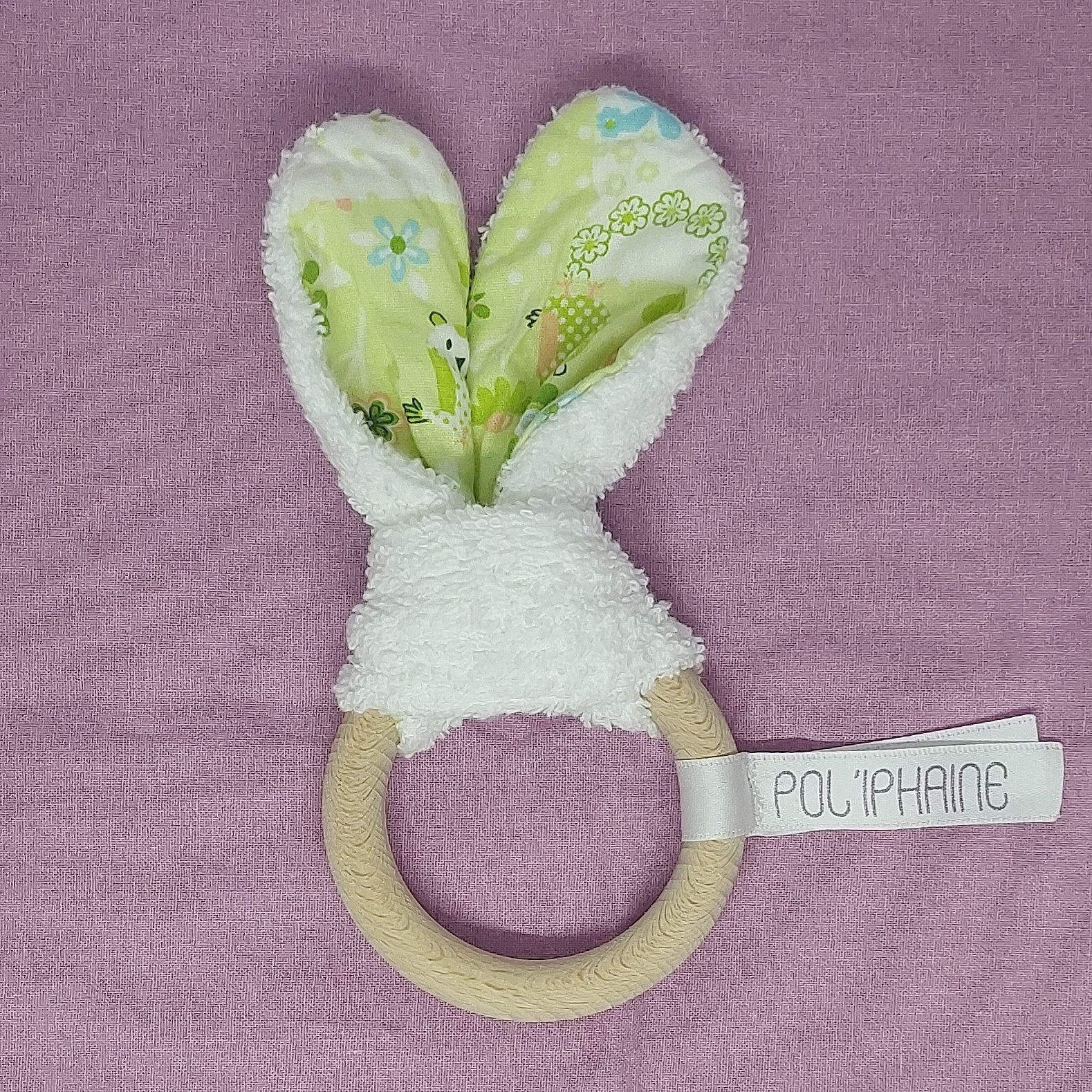 D&eacute;co oreilles de lapin pour chambre d'enfant Vert