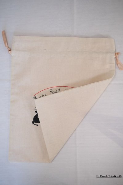 Pochon de Noël Taille moyenne Livraison spéciale 2 rennes
