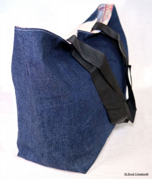 Sac cabas motif girl power