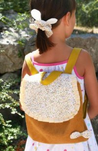 sac à dos maternelle créatrice couture
