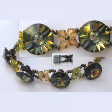 Bracelet Tobago en boutons Swarovski