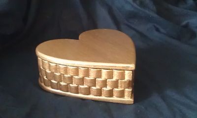 Boîte à trésor forme coeur