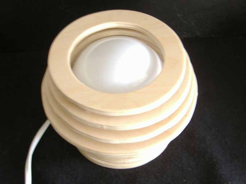 Lampe design "lampion"