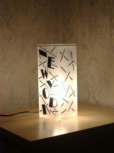 Lampe design New-York City