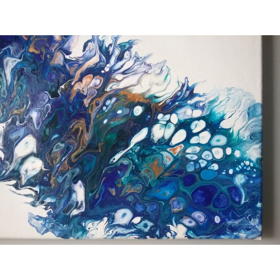Peinture abstraite - Aquatique